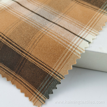 21S Yarn Dyed Plaid Flannel Fabric for Shirt